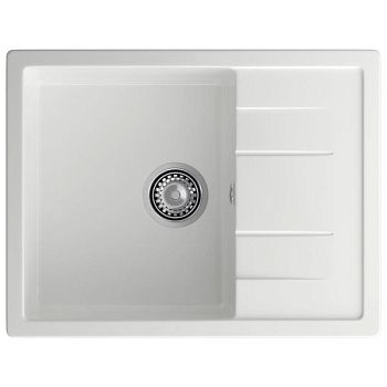 Кухонная мойка GranFest QUADRO 650L, иней