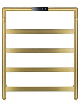 Полотенцесушитель электрический WONZON & WOGHAND KÖLN, Брашированное золото (WW-A6014-BG), артикул WW-A6014-BG