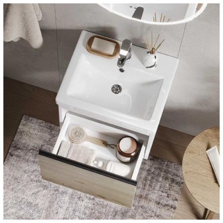 Тумба с раковиной напольная VIGO Cross 402-com, 50 см, артикул 402-com