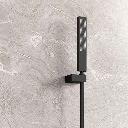 Душевой комплект Futura VSFW-2F11TMB термостатический встраиваемый, 3 режима, черный, артикул VSFW-2F11TMB