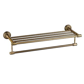 Полка для полотенец Savol S-606644C, бронза