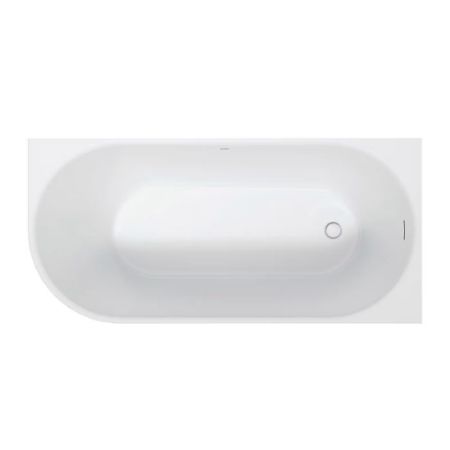 Ванна, Duravit, Duravit No.1, ширина, мм-1700, глубина, мм-800, высота, мм-450, тип установки-пристенный, форма-овальная, панель-есть, материал-акрил, цвет-белый, артикул 700581000000000