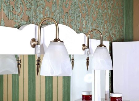 Тумба под раковину Бриклаер Анна 120 Белая, артикул 4627125411458