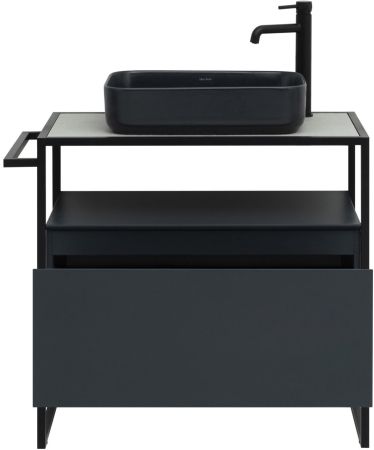 Тумба под раковину Allen Brau Priority 80 1.31002.AM антрацит матовый, артикул 1.31002.AM