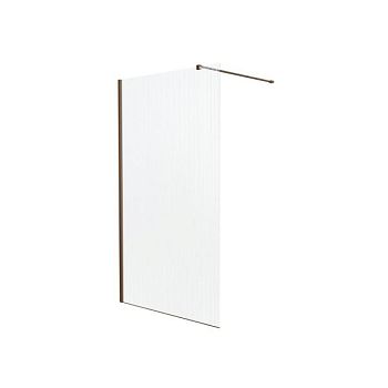 Душевая перегородка Knotlor WI120CG1RB 120х200, бронза