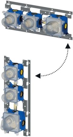 Скрытая монтажная часть для смесителя Paffoni Modular Box MDBOX018, артикул MDBOX018