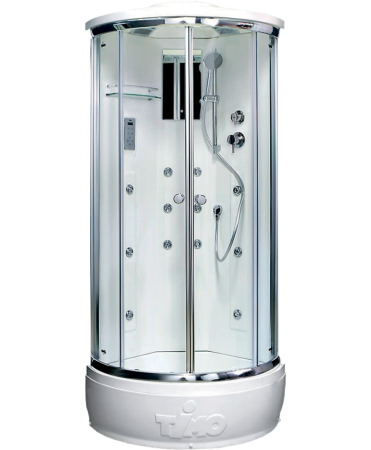 Душевая кабина Timo Lux T-7780 80x80 с гидромассажем, артикул T-7780