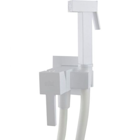 Гигиенический душ Webert Pegaso PE870303740 со смесителем Белый матовый, артикул PE870303740