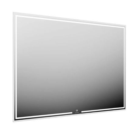 Зеркало MIO прямоугольное с диммером 120, белое