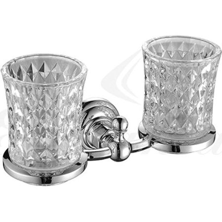 Стакан Elghansa Praktic PRK-422 двойной Хром, артикул PRK-422