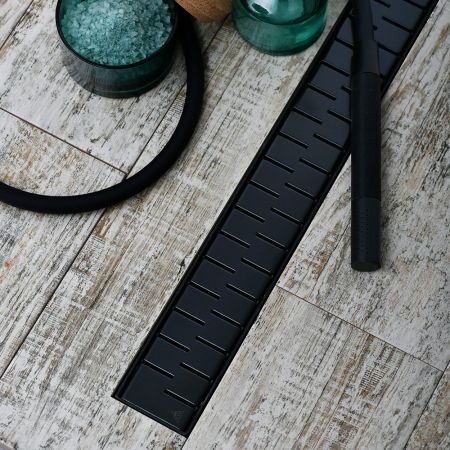 Душевой лоток Veconi Medium Black 650, артикул V650MB