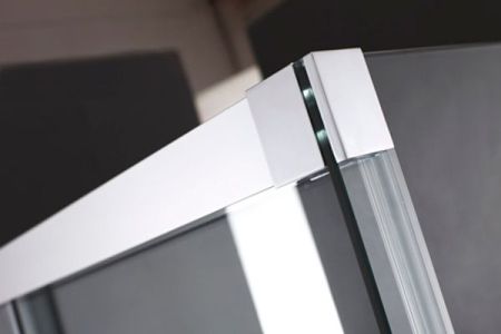 Душевой уголок Cezares Premier-Soft AH-1 150x80 IV профиль Хром стекло прозрачное, артикул PREMIER-SOFT-W-AH-1-150/80-C-Cr-IV