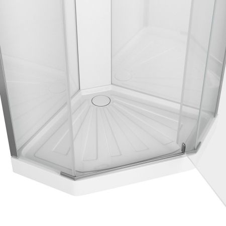 Кабина CHIKA901T душевая без крыши Cerutti SPA (90x90x215-225), артикул CHIKA901T