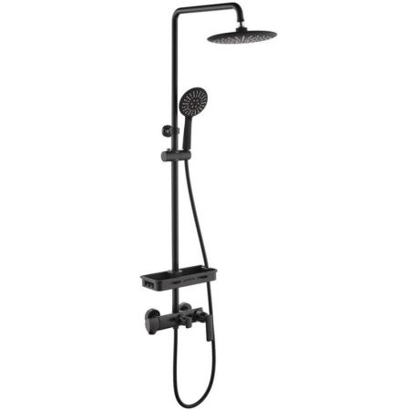 Душевая стойка Orans OLS-WX7003 Черная, артикул OLS-WX7003