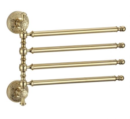 Полотенцедержатель Savol S-005804B, золото, артикул S-005804B