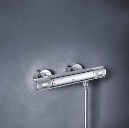 Термостат для душа внешнего монтажа GROHE Precision Feel, хром (34790000), артикул 34790000