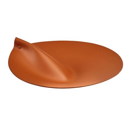 Colombo Adj Крышка для круглой корзины, D40 см, цвет: коньяк/бордо, артикул BADJA044-0930