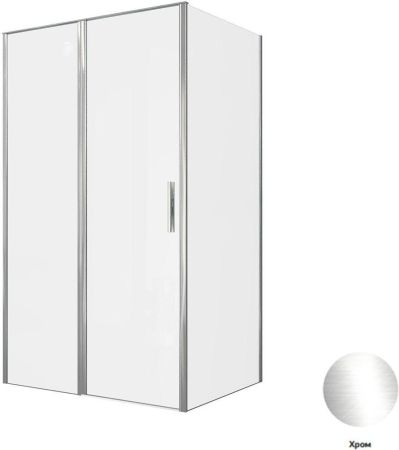 Душевой уголок Allen Brau Priority 120x90 3.31031.00 + 3.31043.00 хром, артикул 3.31031.00 + 3.31043.00