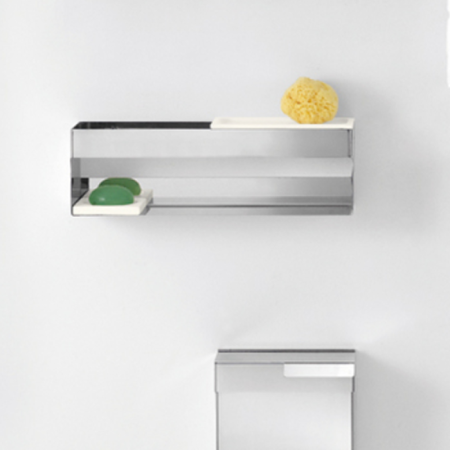 Agape 369 Полочка для аксессуаров, 48см, цвет: глянец, артикул A369206A