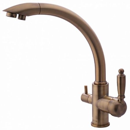 Смеситель для кухни Swedbe Selene Plus 8043 Бронза