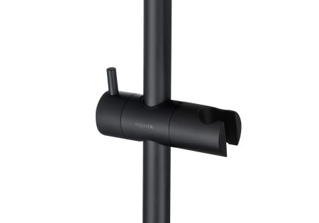 Душевая штанга AQUATEK, матовый черный AQ2000MB, артикул AQ2000MB