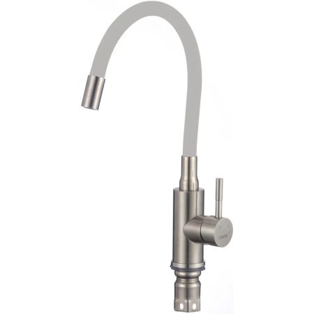 Смеситель для кухни с гибким изливом Savol S-SUS6002-04, сатин, артикул S-SUS6002-04