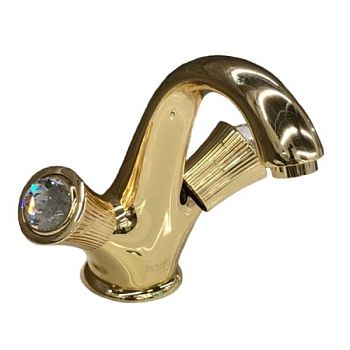 Смеситель для раковины Fiore VENERE SKY (SWAROVSKI®) 13OO0623, золото