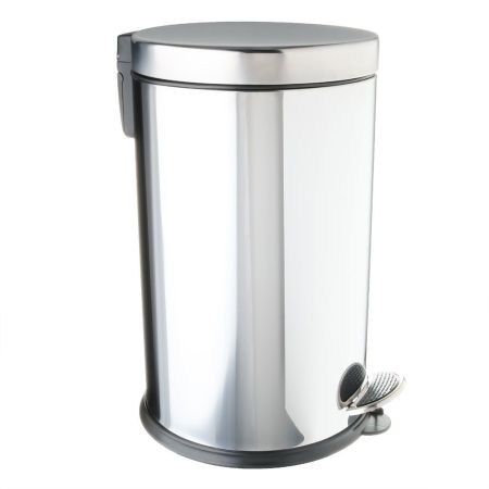 Ведро для мусора FIXSEN HoReCa FX-34024D, хром, артикул FX-34024D