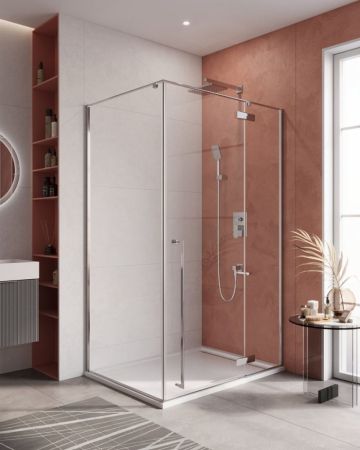 LINER-AH-1-120/90-C-GM-L Душевой уголок, артикул LINER-AH-1-120/90-C-GM-L