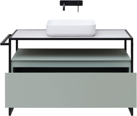 Тумба под раковину Allen Brau Priority 120 1.31004.PWM папирус матовый, артикул 1.31004.PWM