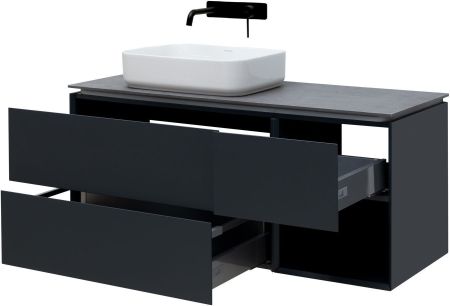 Тумба под раковину Allen Brau Infinity 120 1.21005.AM L антрацит матовый, артикул 1.21005.AM