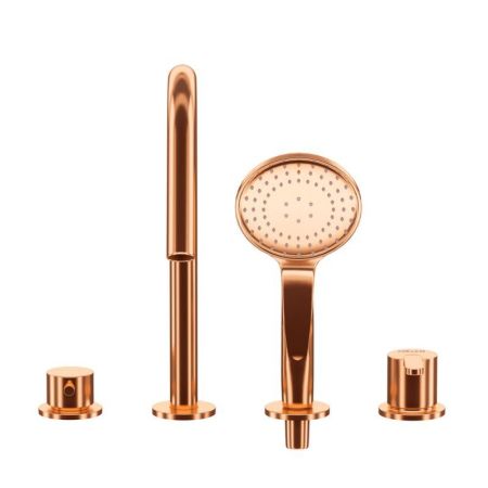 Смеситель на борт ванны LEAF-BVDM4, артикул LEAF-BVDM4-01