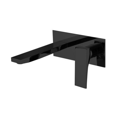 Fima Carlo Frattini Zeta Cмеситель для раковины, встраиваемый, излив: 19.9см., цвет: чёрный матовый, артикул F3971WX5NS