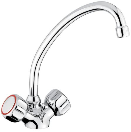 Высокий смеситель Sole с донным клапаном для раковины, цвет хром, артикул 15913CR