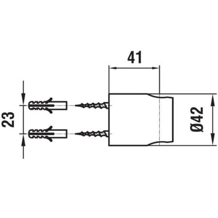 Держатель для ручного душа, Laufen, Other, цвет-хром, артикул HF504709100000