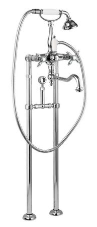 Напольный смеситель для ванны CEZARES NOSTALGIA-VDPS2, артикул NOSTALGIA-VDPS2-01-Bi