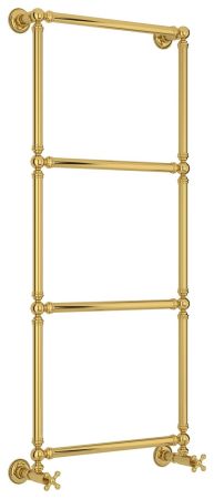 Полотенцесушитель, Сунержа, Ренессанс 1304, водяной, ширина, мм-572, глубина, мм-184, высота, мм-1333, межосевое расстояние-500, подключение-нижнее, мощность, Вт-300, присоединительный размер-НР G 1/2" / НР G 3/4" (эксцентрик), материал-нержавеющая сталь,, артикул 03-0280-1250