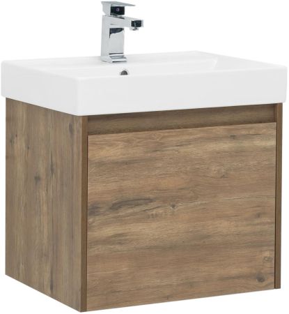 Мебель для ванной Aquanet Nova Lite 60 дуб рустикальный (1 ящик), артикул 00254215