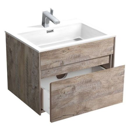 Тумба под раковину Vincea Chiara VMC-1C600NW подвесная N.Wood, артикул VMC-1C600NW