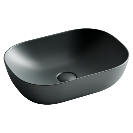 Умывальник чаша накладная прямоугольная (цвет Темный Антрацит Матовый) Element 455*325*135мм CN6009MDH, артикул CN6009MDH