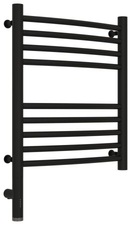 Полотенцесушитель, Сунержа, Богема 3.0, выгнутая, электрический, ширина, мм-432, глубина, мм-88, высота, мм-624, межосевое расстояние-400, нагревательный элемент-ТЭН, подключение-нижнее слева, электрокомплект-МЭМ, мощность, Вт-300, материал-нержавеющая ст