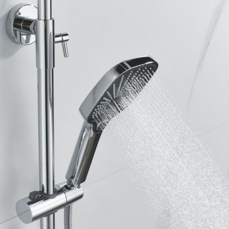 Душевая система Raffine F3685, хром