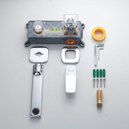 Смеситель для раковины встраиваемый Shevanik S9941, хром