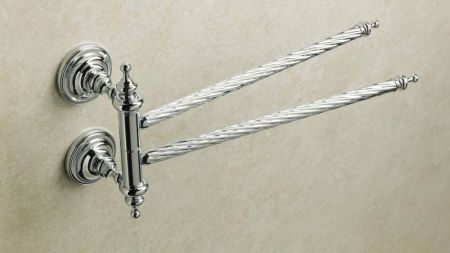 Stil Haus Giunone, полотенцедержатель двойной поворотный, цвет бронза, артикул G16(25)