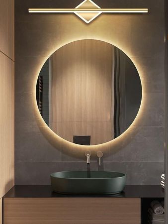 Зеркало с теплой подсветкой ART&MAX Sanremo AM-San-645-DS-C, артикул AM-San-645-DS-C