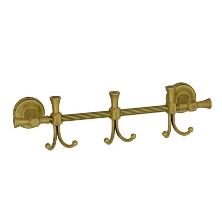 FORTUNA Планка с 3-мя двойными крючками L37 см, бронза, артикул 27716