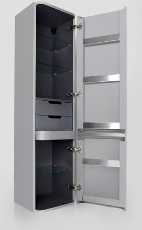 Шкаф пенал AM.PM Sensation 40 R M30CHR0406FG подвесной Серый шелк