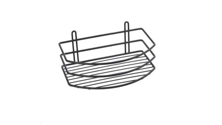 Полка Fixsen овальная одноэтажная черная (FX-720B-1), артикул FX-720B-1