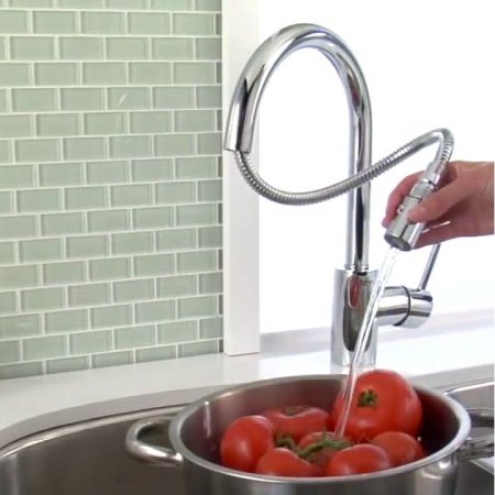 Набор: Мойка из нержавеющей стали GROHE K400, оборачиваемая, и смеситель для кухни GROHE Concetto (31570SD0)