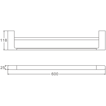 Полотенцедержатель BELZ B91009, белый, артикул B91009